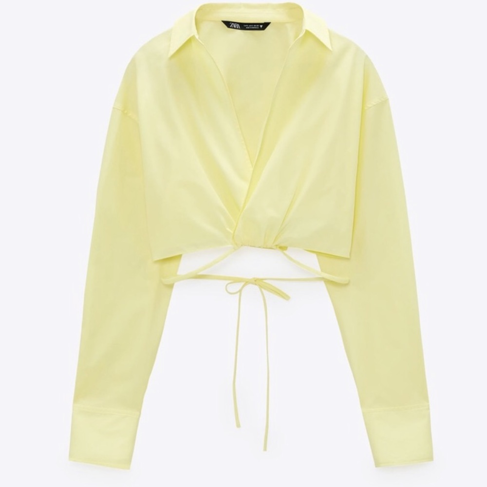 ✨ZARA✨ poplin top